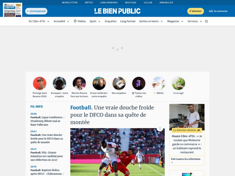Le Bien Public - Site officiel