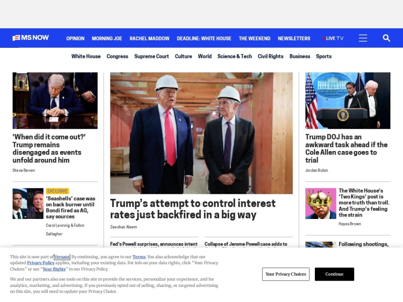 MSNBC - Site officiel