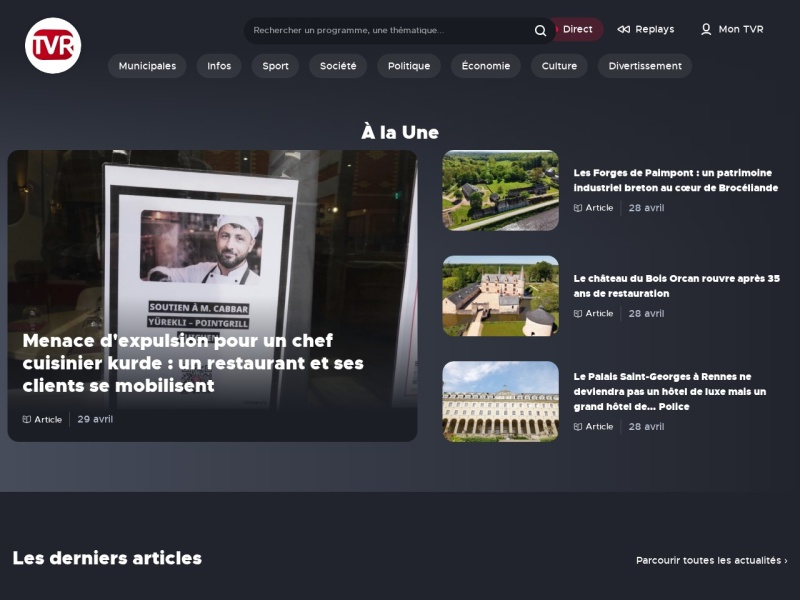 TVR Rennes Bretagne - Site officiel