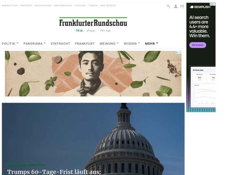 Frankfurter Rundschau - Site officiel