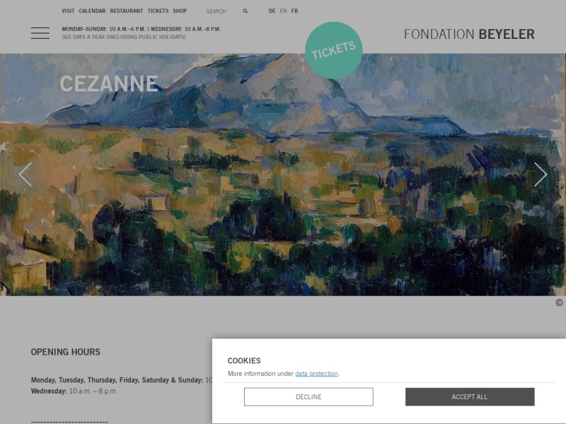Fondation Beyeler - Collection