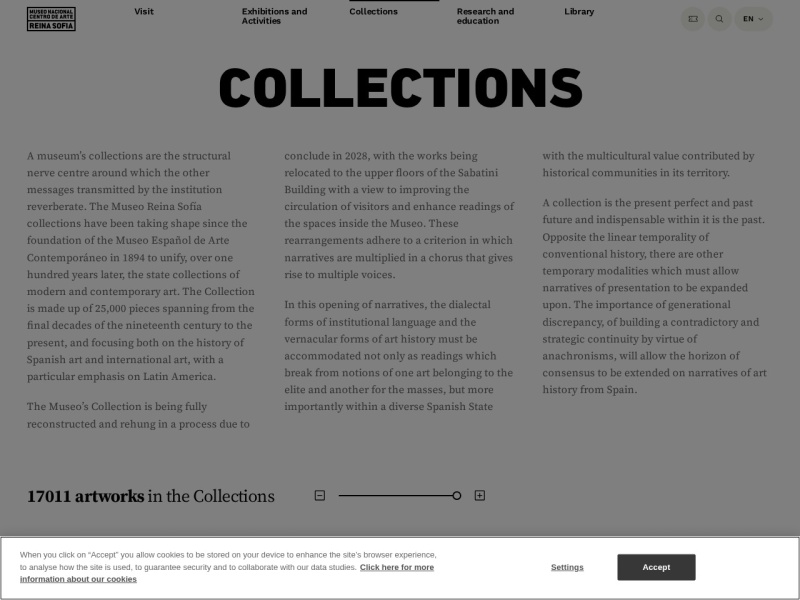 Museo Reina Sofía - Collection