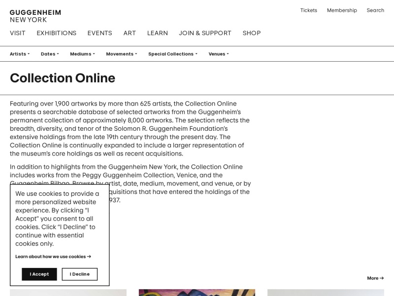 Guggenheim - Collection Online