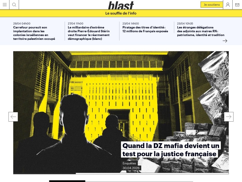 Blast - Site officiel