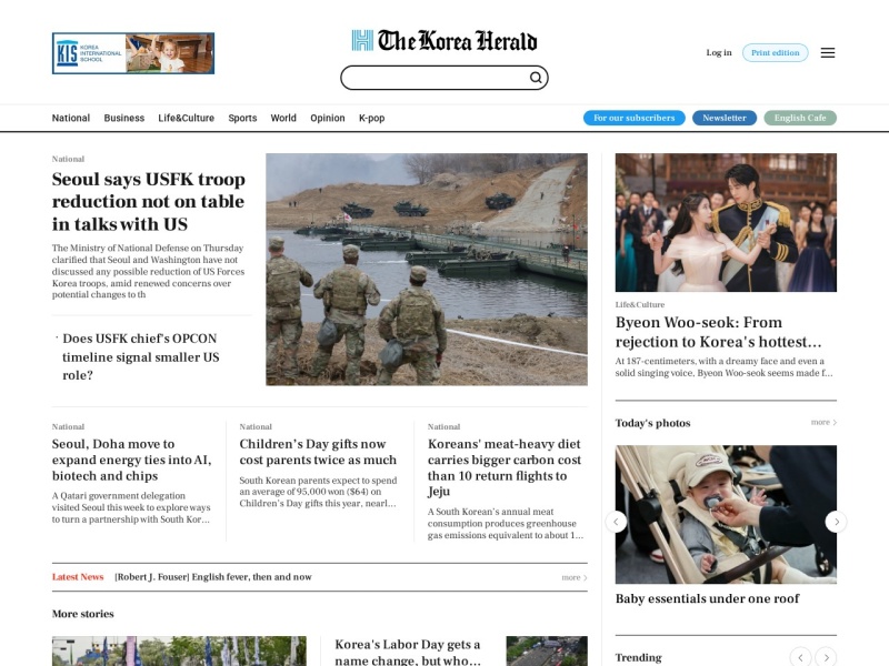 Korea Herald - Site officiel
