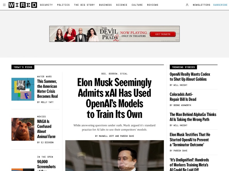 Wired - Site officiel
