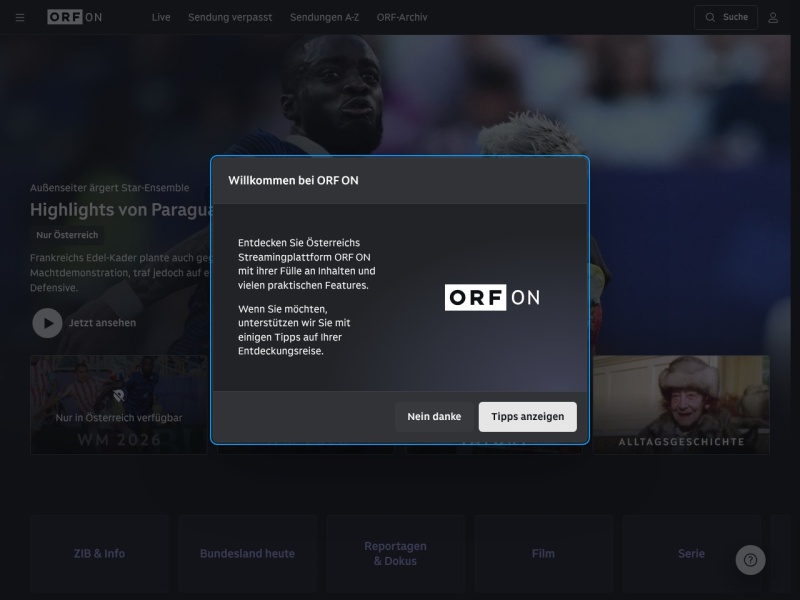 ORF ON - Télévision autrichienne