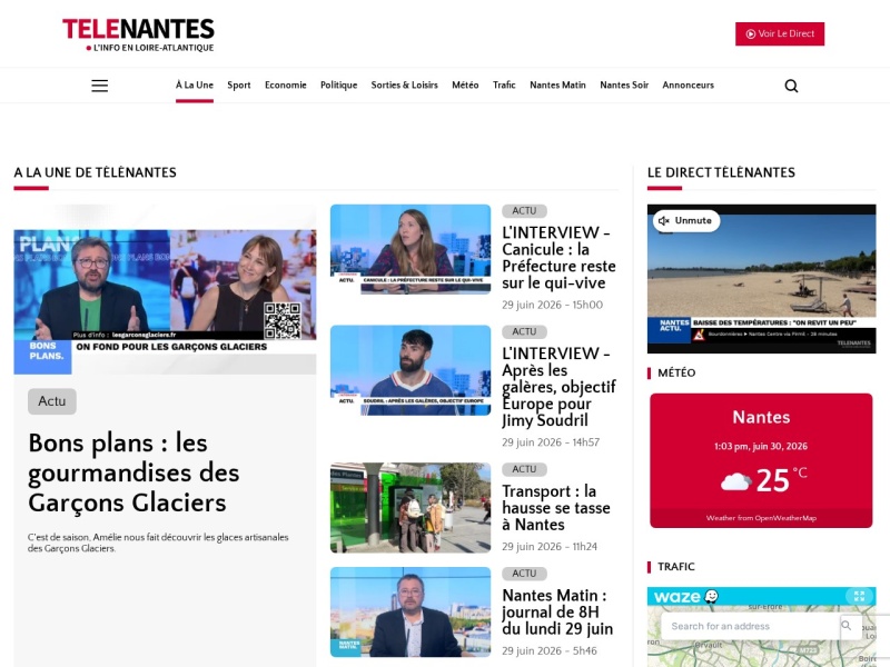 Télénantes - Site officiel