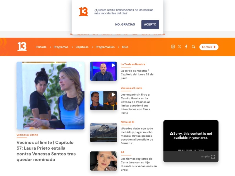 Canal 13 Chile