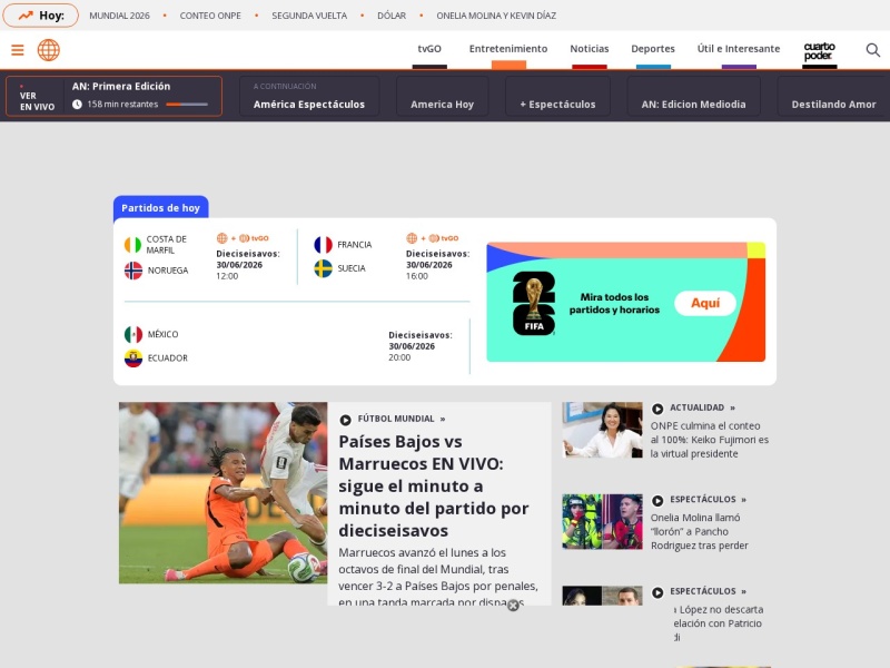 América TV Perú