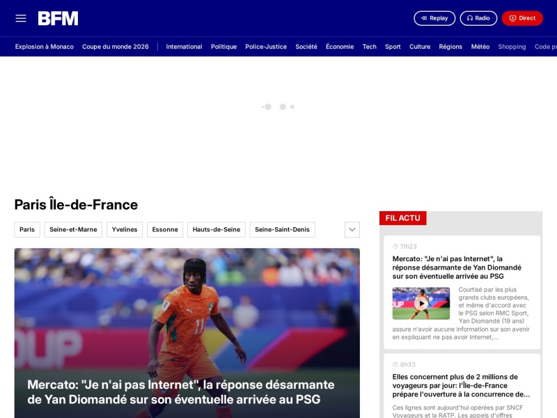 BFM Paris Île-de-France