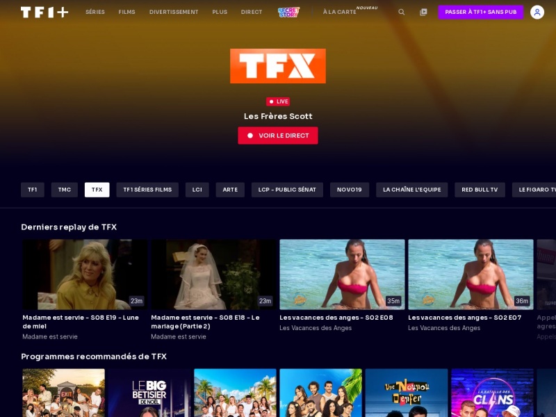 TFX - Site officiel